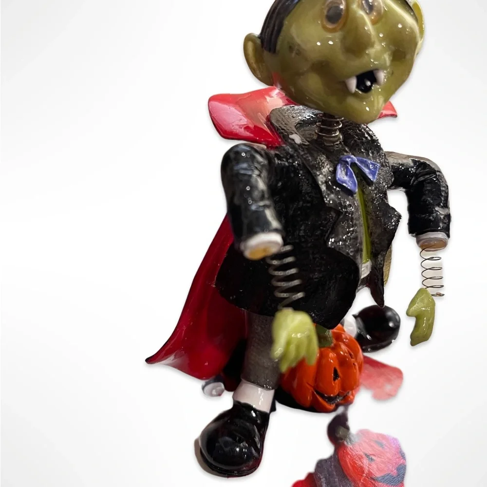 Dancing Dracula by Fitz and Floyd: Deadstock in Box: Vintage Halloween Decor